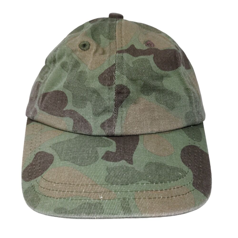 Okie Dokie Boy's Hat Green Camouflage Size 2-6Y Blank 100% Cotton